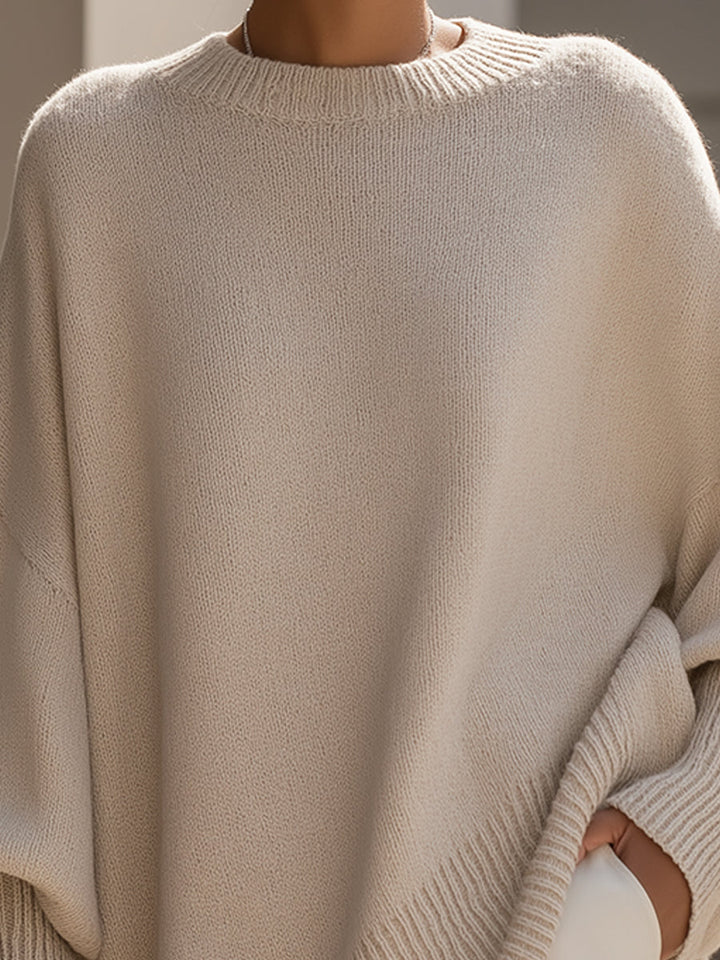 Rozanne | Oversized poncho trui