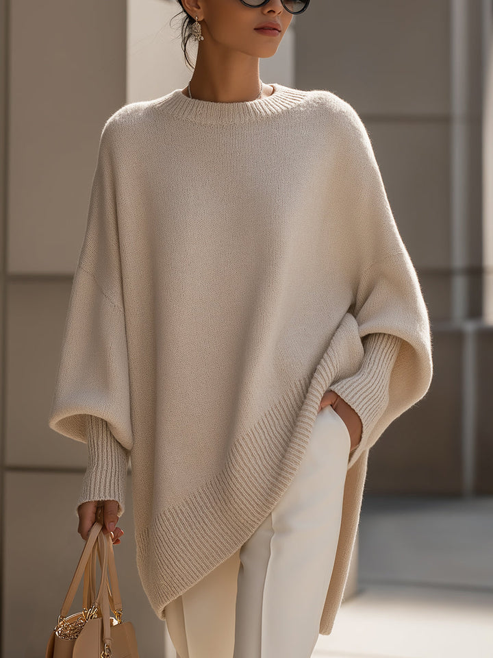 Rozanne | Oversized poncho trui