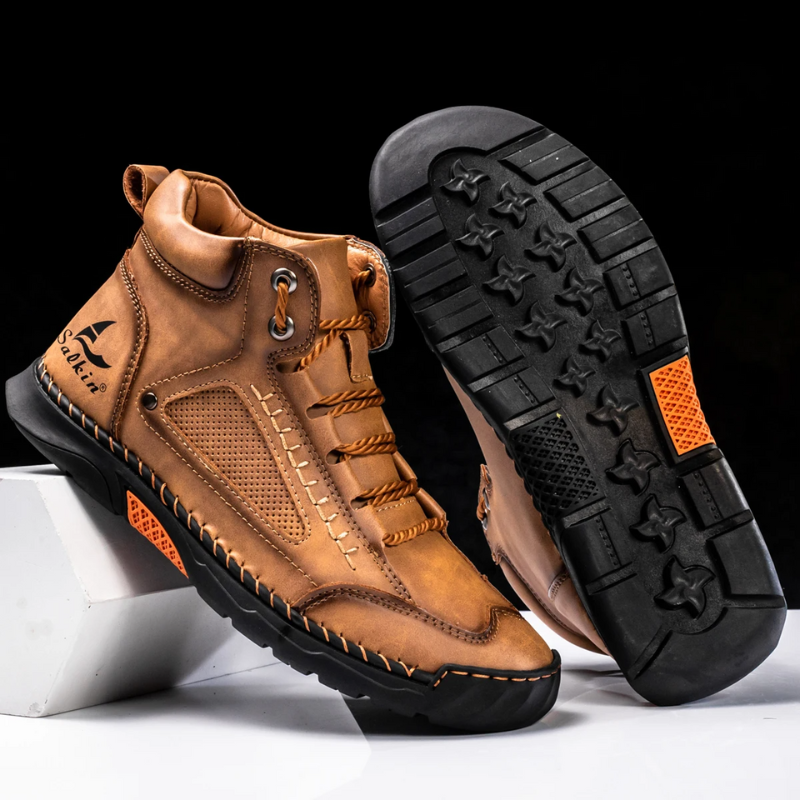 Siebe | Leren High Top Schoenen