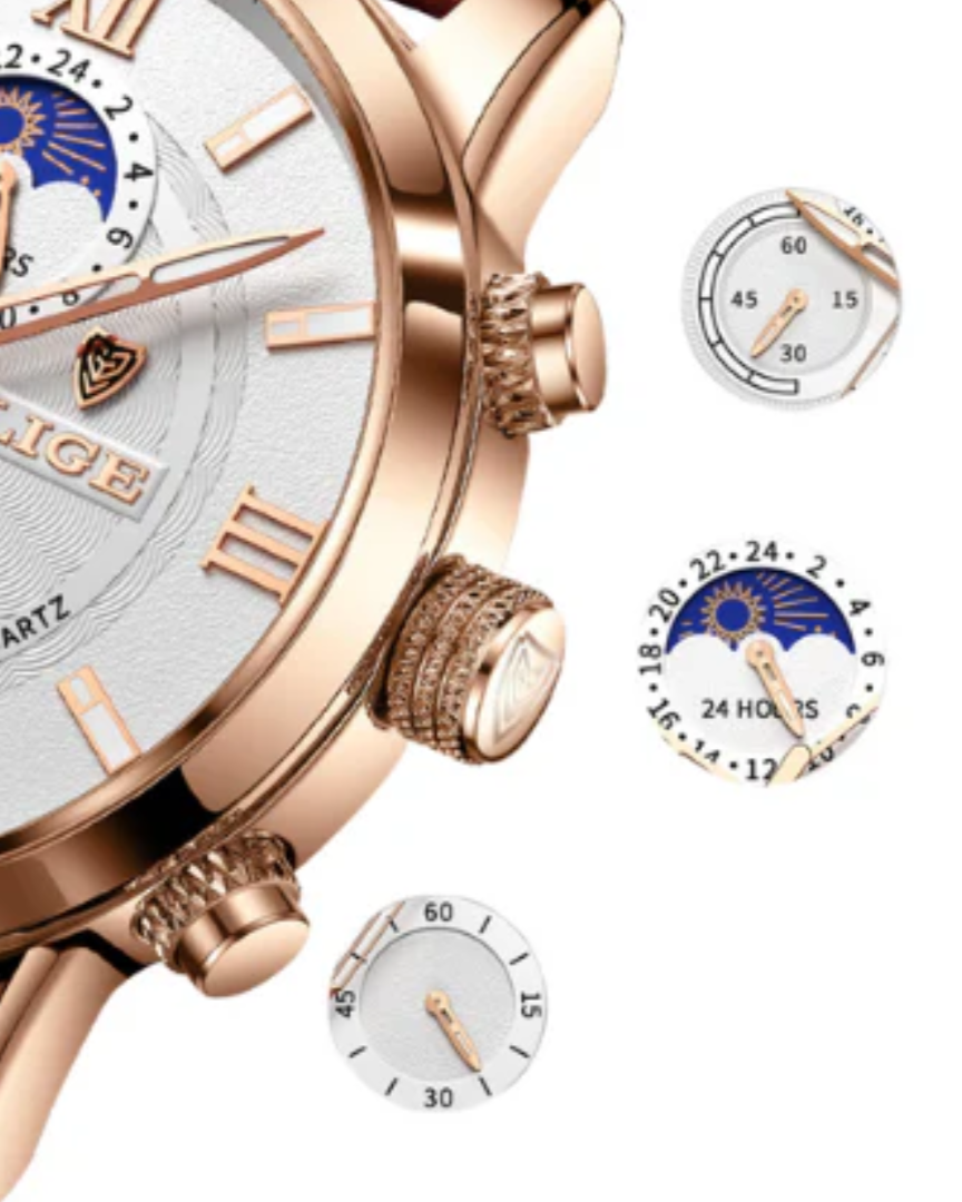 Biarritz | Elegant Klassiek Horloge
