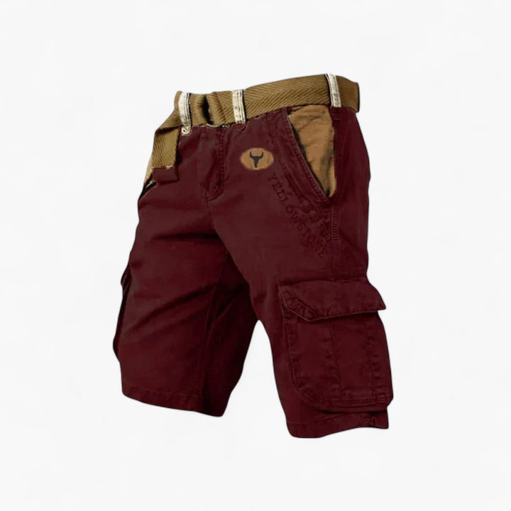 Adrianus | Katoenen cargoshort met nonchalante klasse