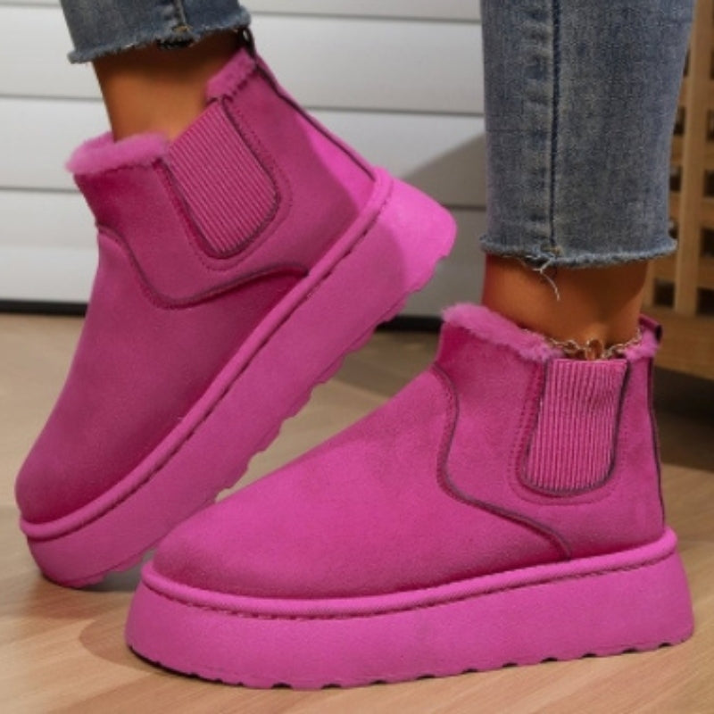 Ariane | Casual Pluche Boots