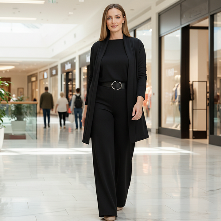Katinka | Luxe & Comfortabele Driedelig Damespak