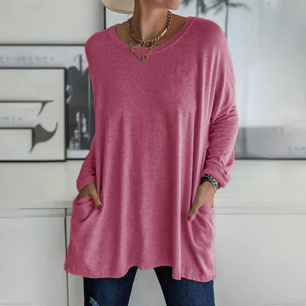 Barbara | Relaxed Lange Mouwen Top