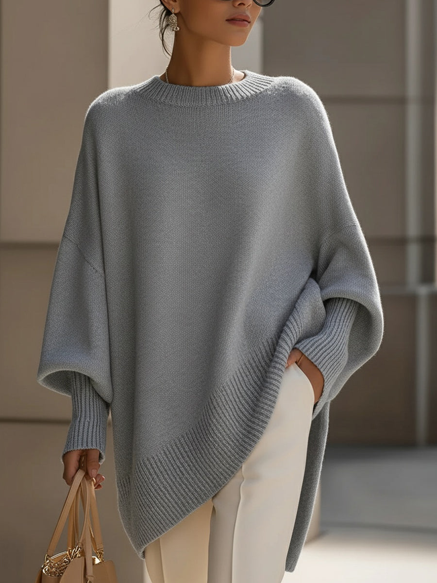 Rozanne | Oversized poncho trui