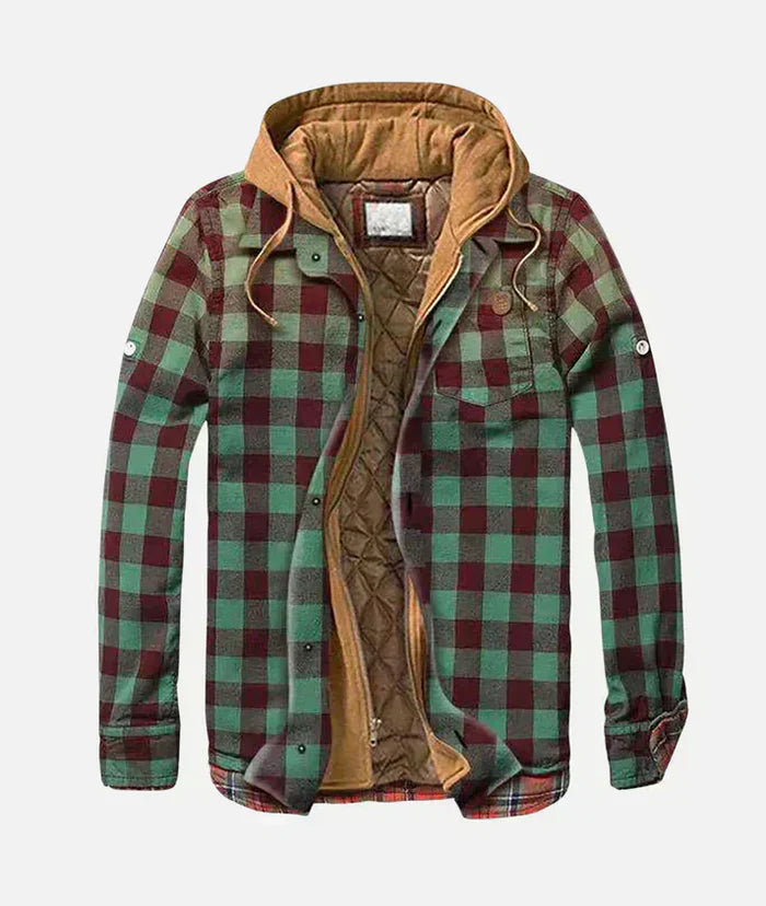 Xander | Patchwork geruite jas