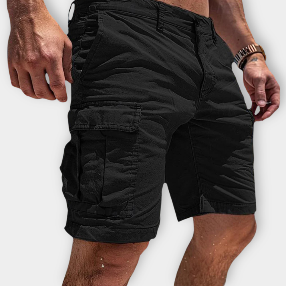 Stijn | Katoenen short met robuuste stijl