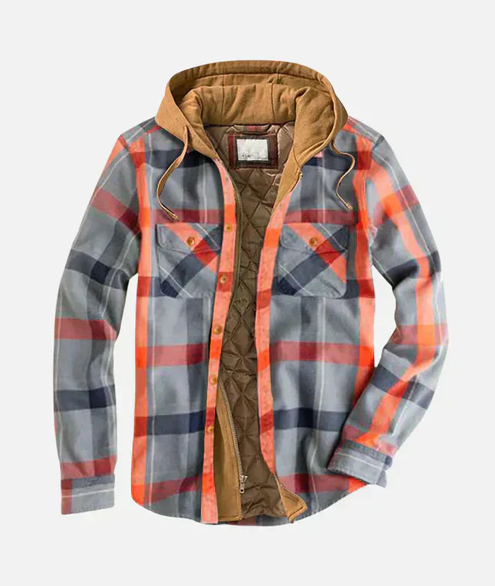 Xander | Patchwork geruite jas