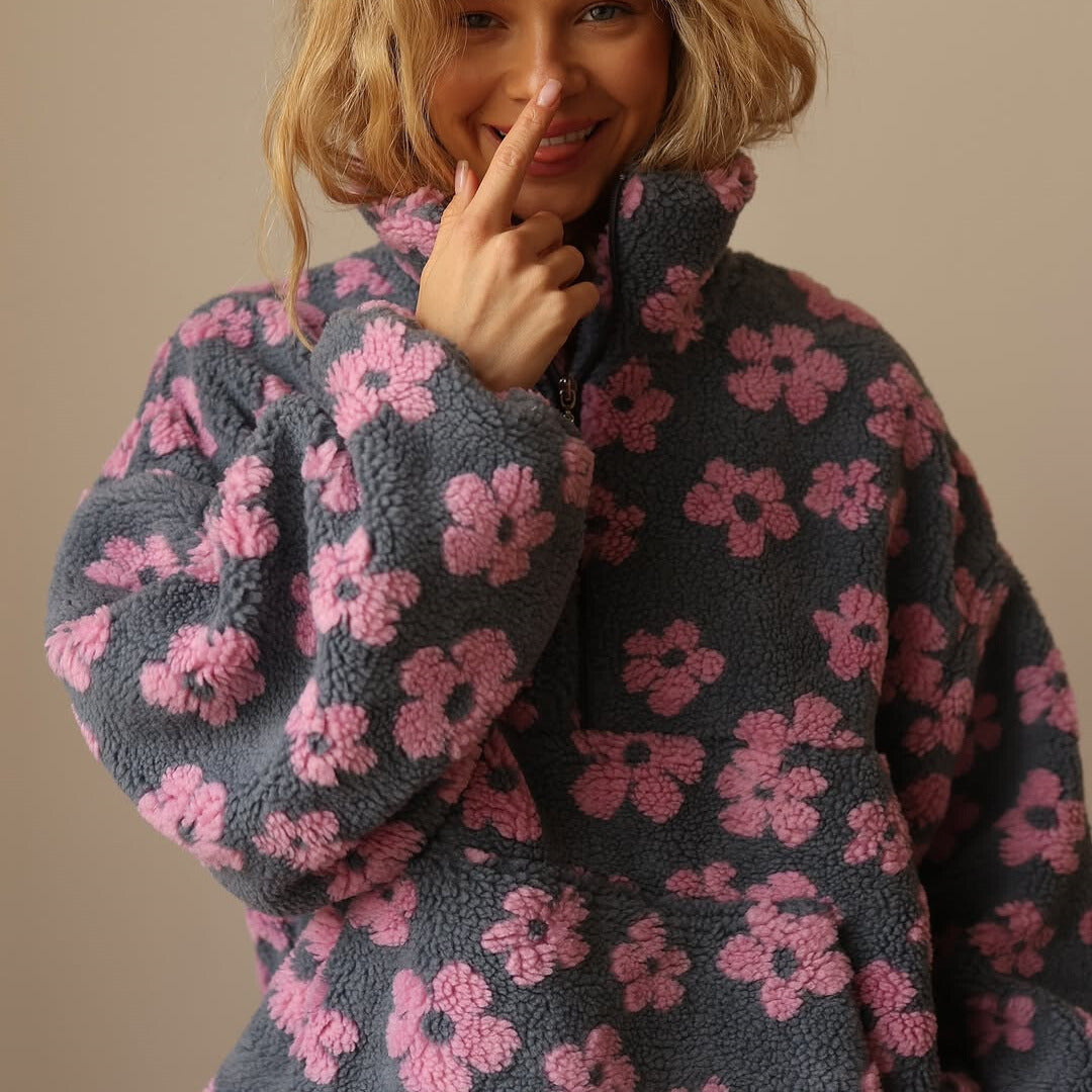Wille | Trui met bloemenprint