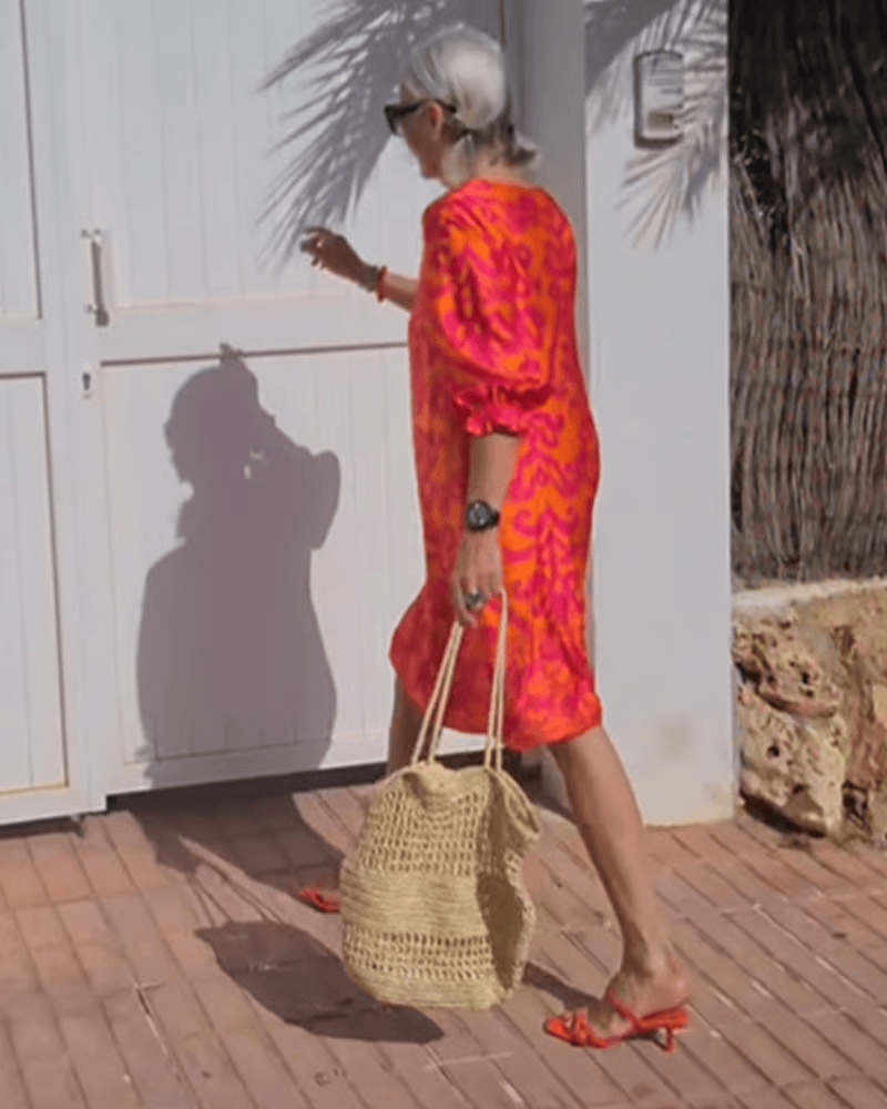 Kim | Elegante bloemenjurk