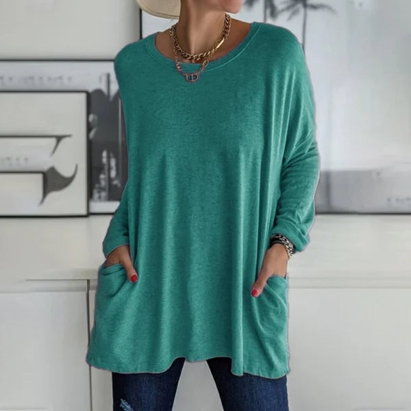 Barbara | Relaxed Lange Mouwen Top