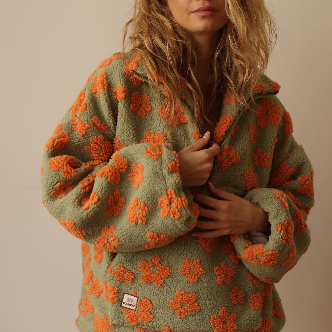 Wille | Trui met bloemenprint