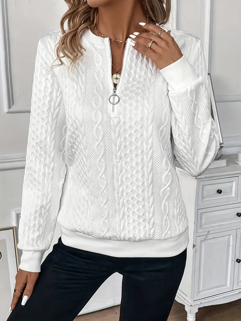 Loes | Elegante & Stijlvolle Gebreide Trui