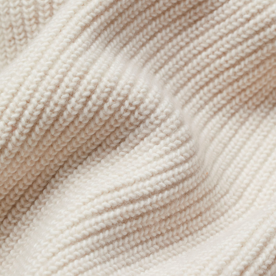 Geesje | Gebreide Wol Cardigan Met Zakken