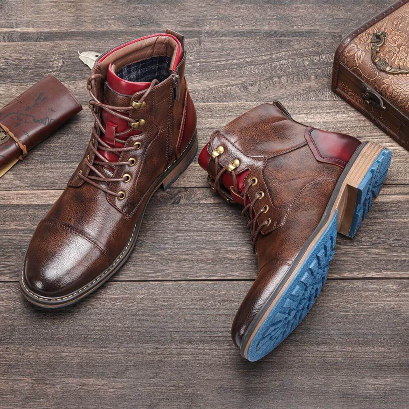 Harko | Premium leren Oxford laarzen