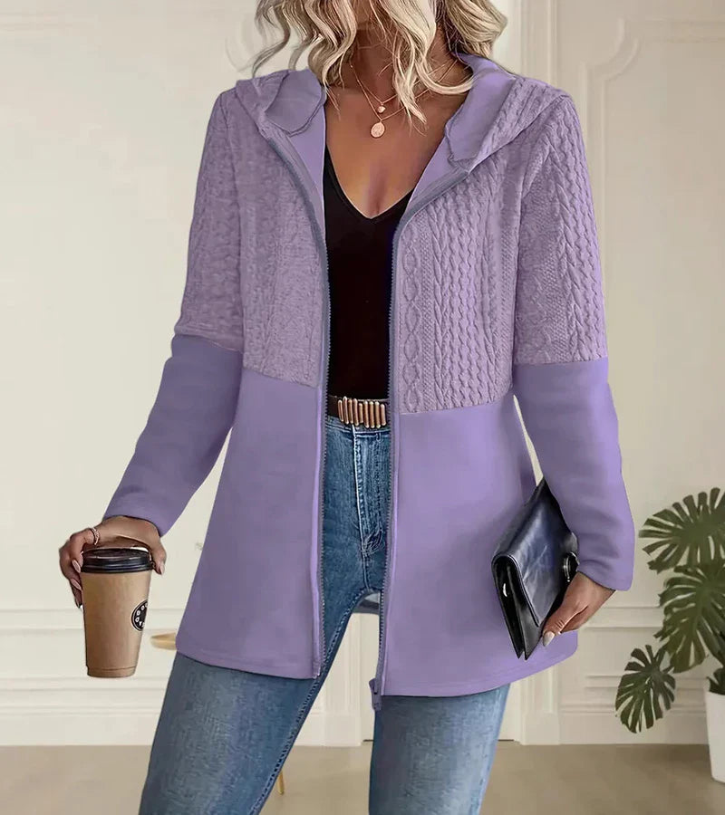 Aletta | Hoodie met Rits