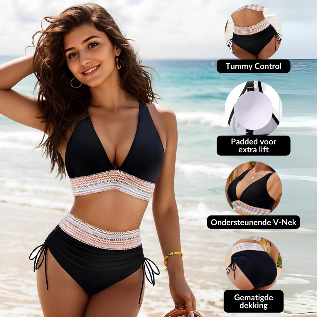 Rianne | Hoge Taille Bikini Set