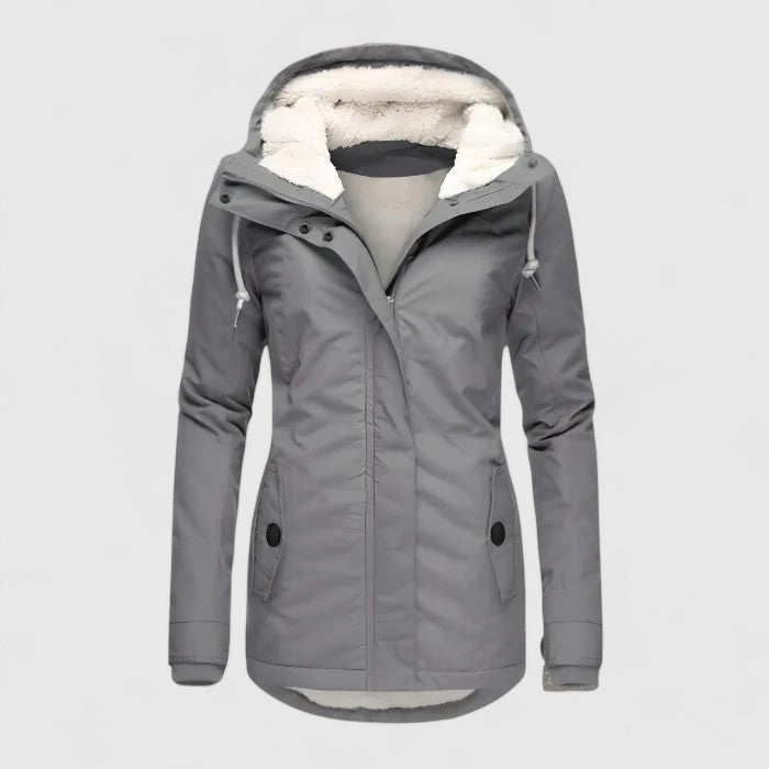 Zita | Waterdichte winterjas met capuchon