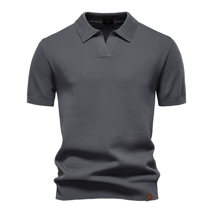 Tim | Gestructureerde Polo-Shirt