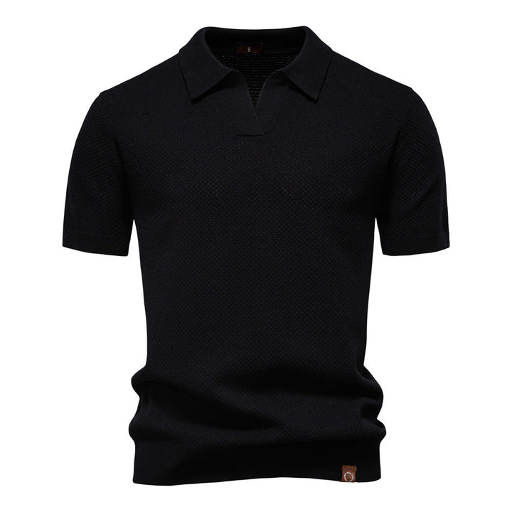 Tim | Gestructureerde Polo-Shirt