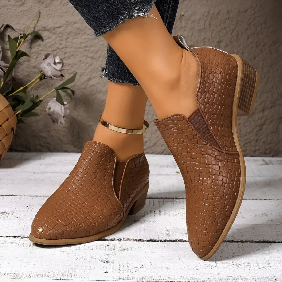 Myrthe | Orthopedische Oxford Schoenen van Leer