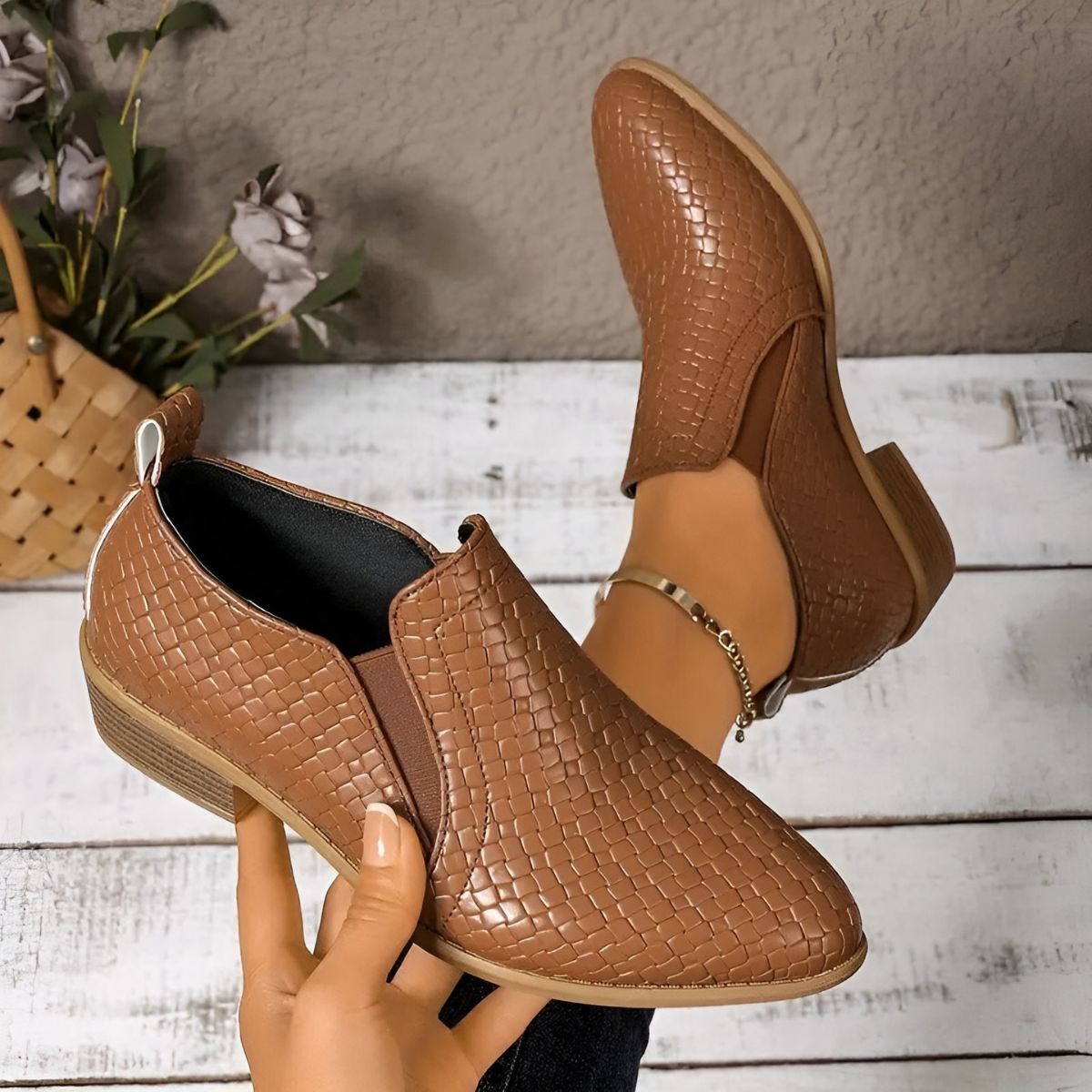 Myrthe | Orthopedische Oxford Schoenen van Leer