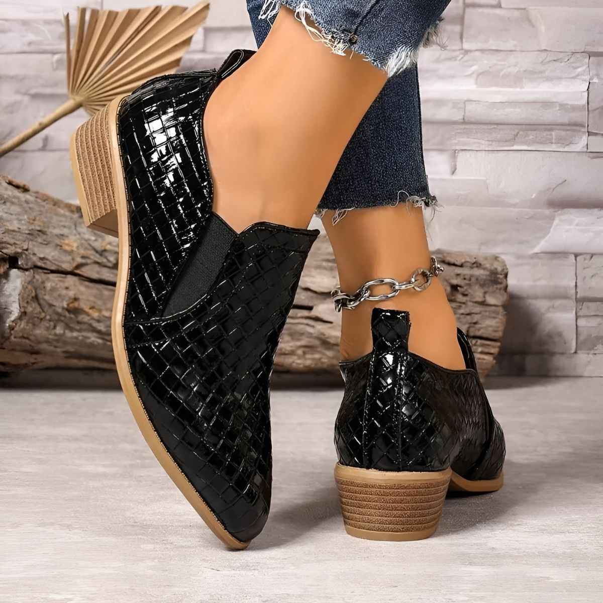 Myrthe | Orthopedische Oxford Schoenen van Leer