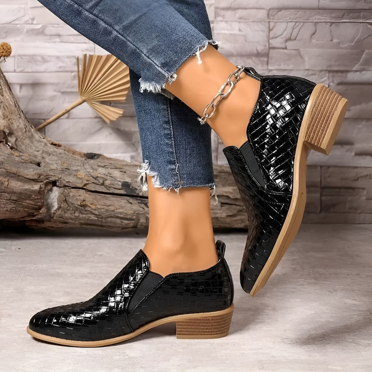 Myrthe | Orthopedische Oxford Schoenen van Leer