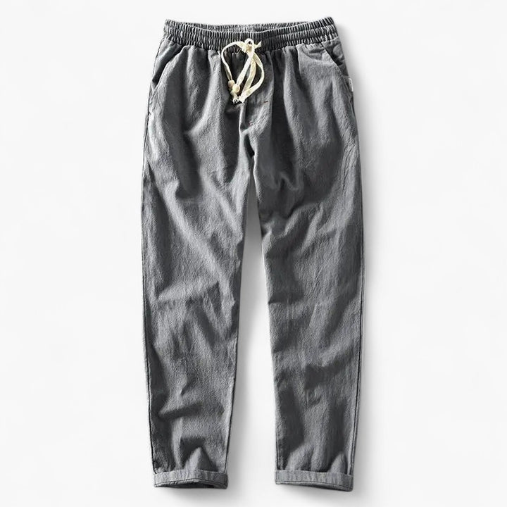 Hein | Linnen broek met relaxte fit