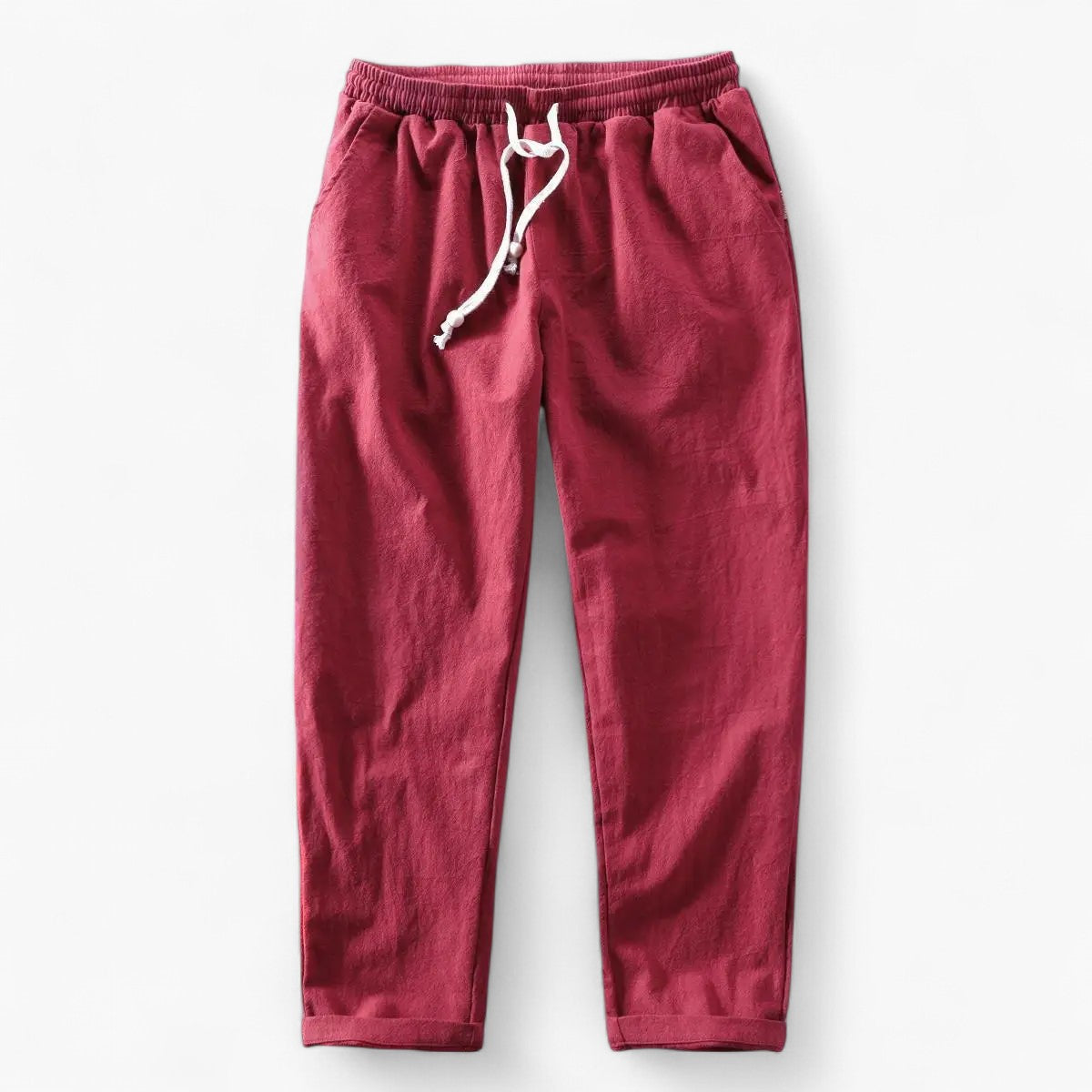 Hein | Linnen broek met relaxte fit