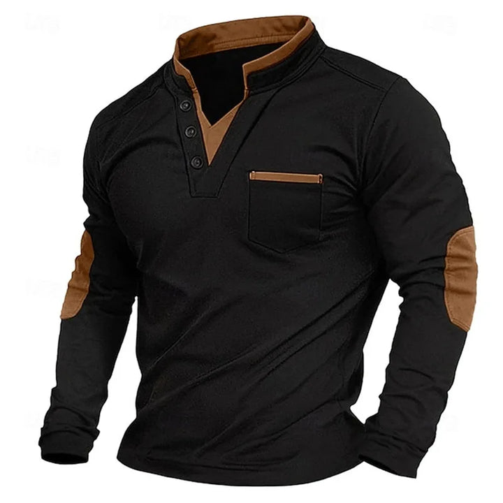 Maurits | Heren V-hals Sweatshirt