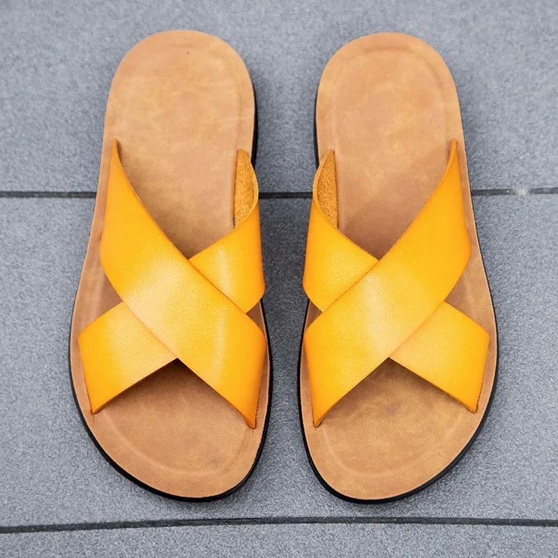 Fien | Elegante leren sandalen