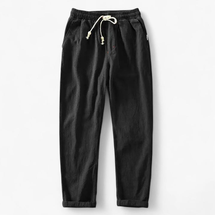 Hein | Linnen broek met relaxte fit