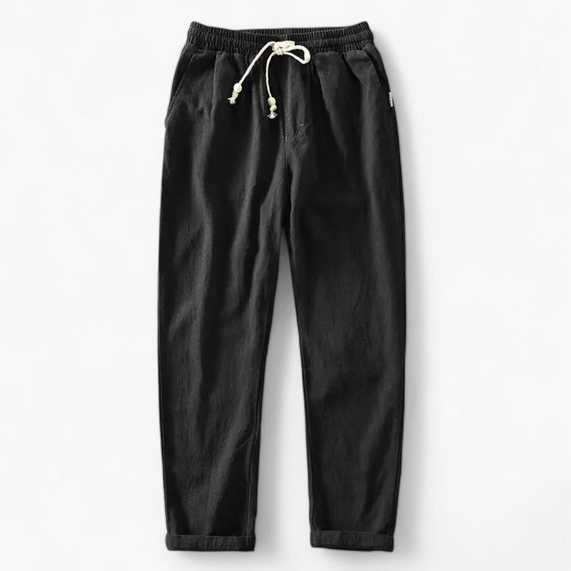 Hein | Linnen broek met relaxte fit