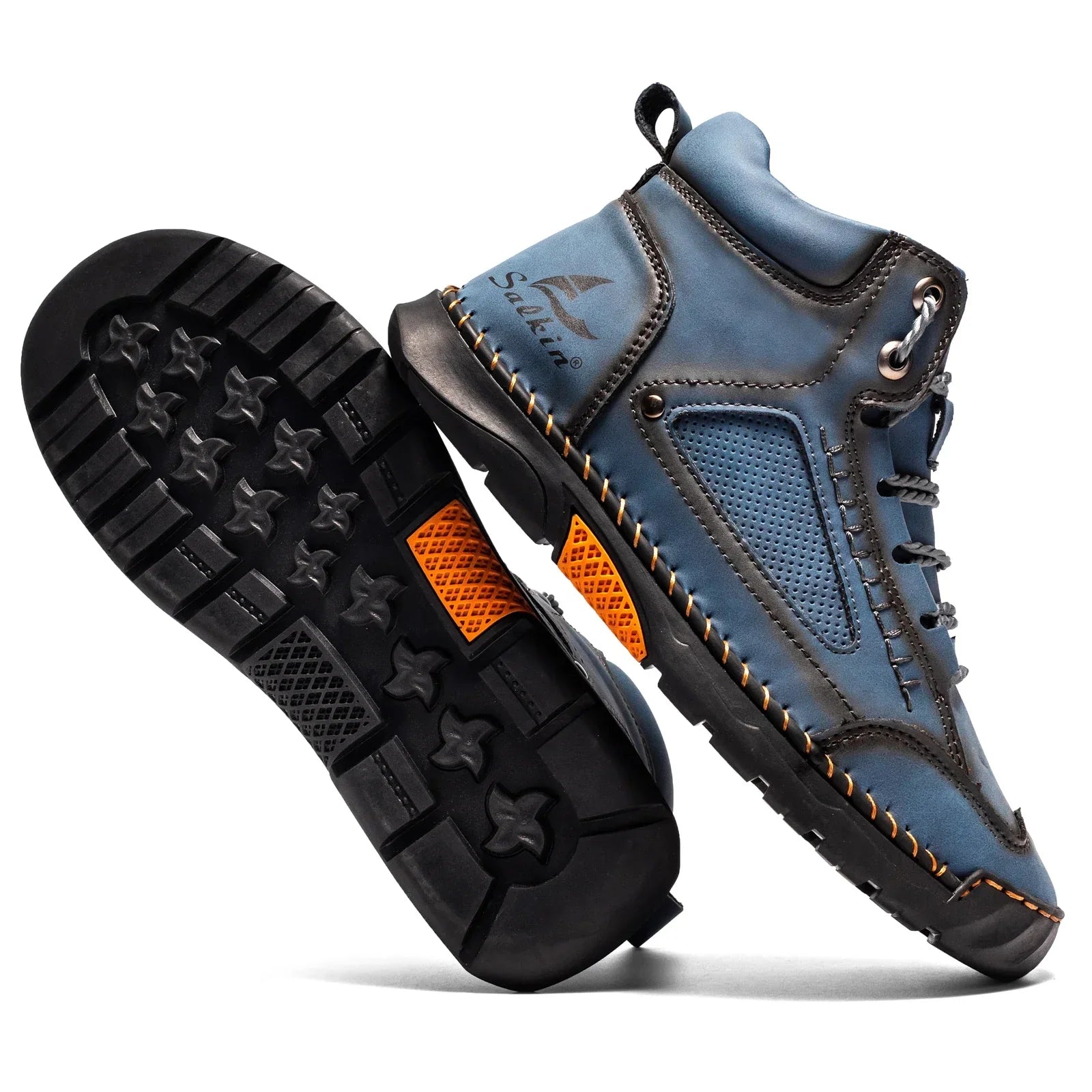 Siebe | Leren High Top Schoenen