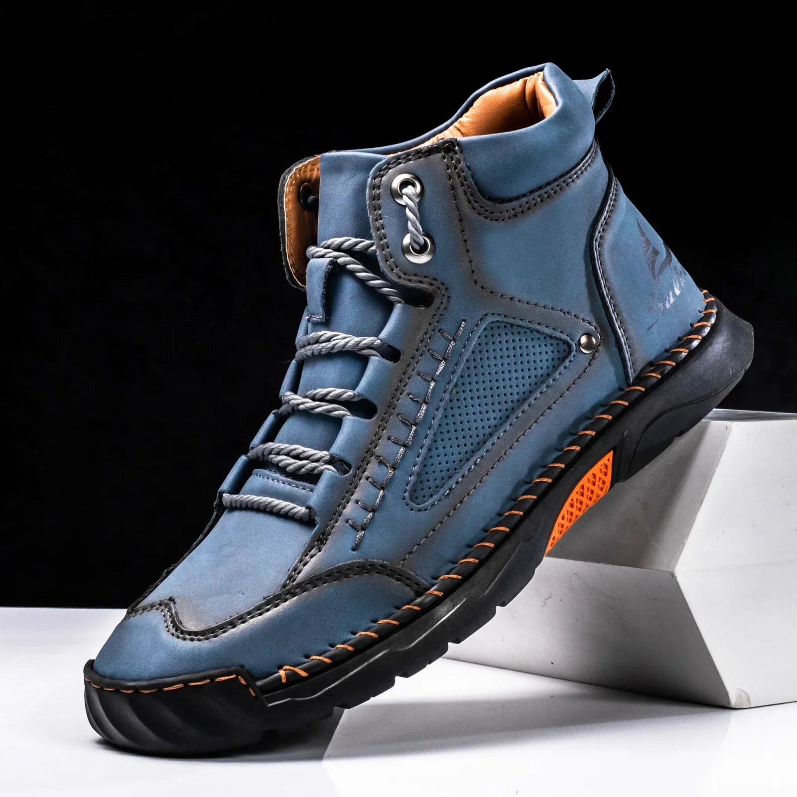 Siebe | Leren High Top Schoenen