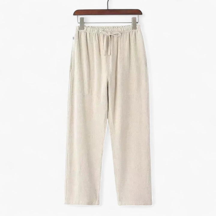 Hein | Linnen broek met relaxte fit