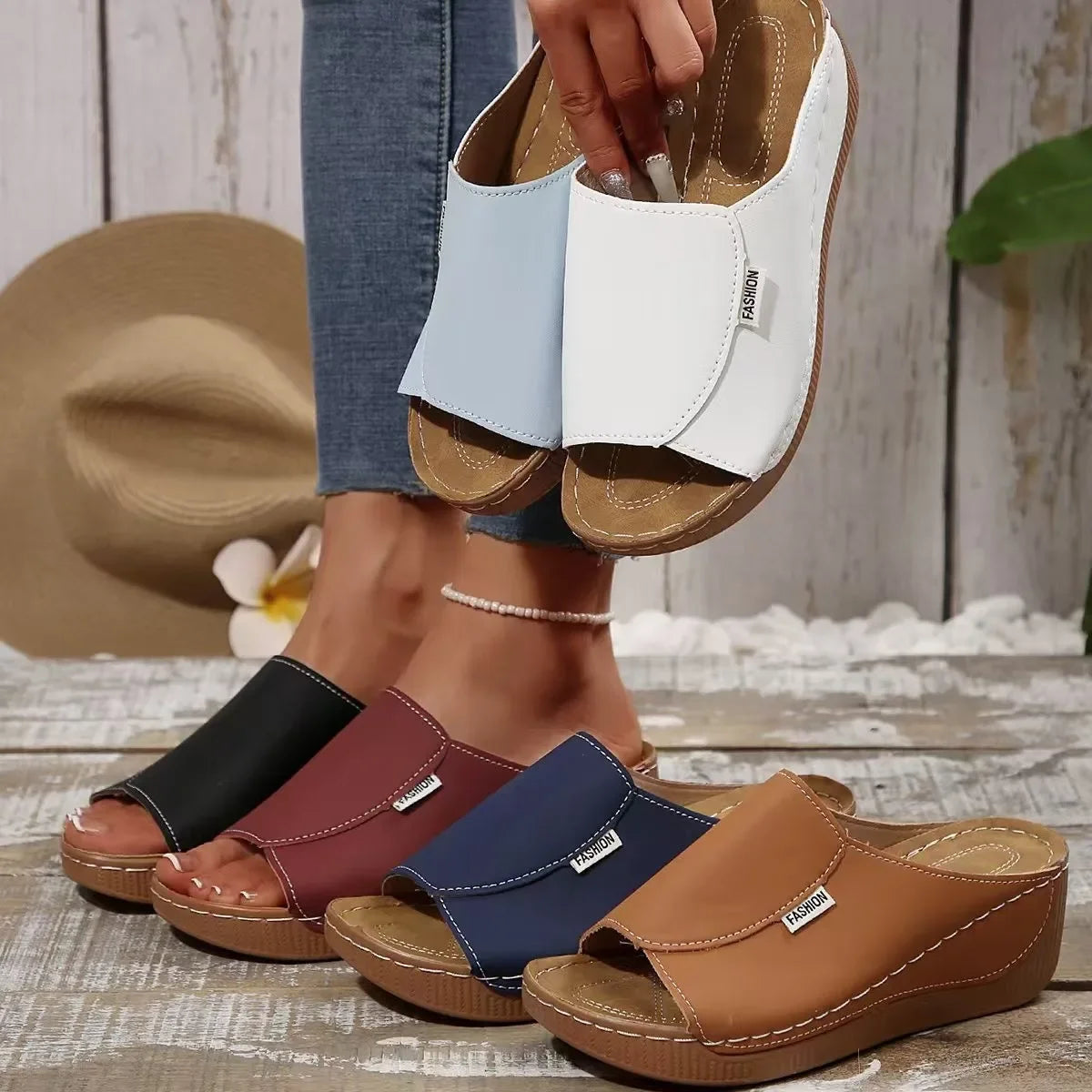 Liesbeth | Elegante orthopedische slippers