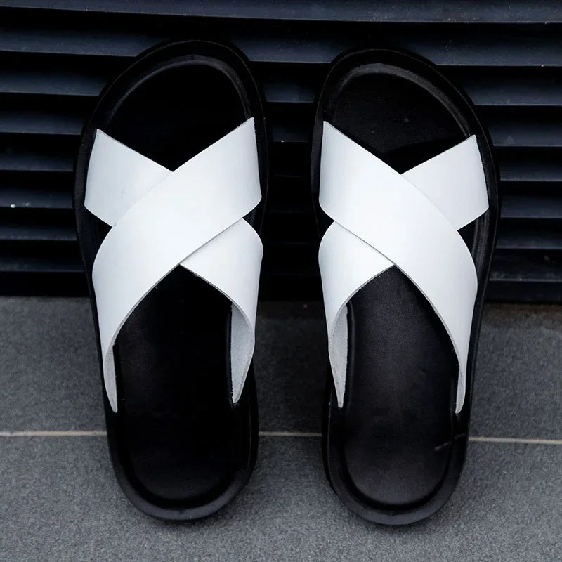 Fien | Elegante leren sandalen