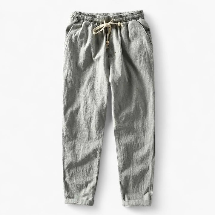 Hein | Linnen broek met relaxte fit