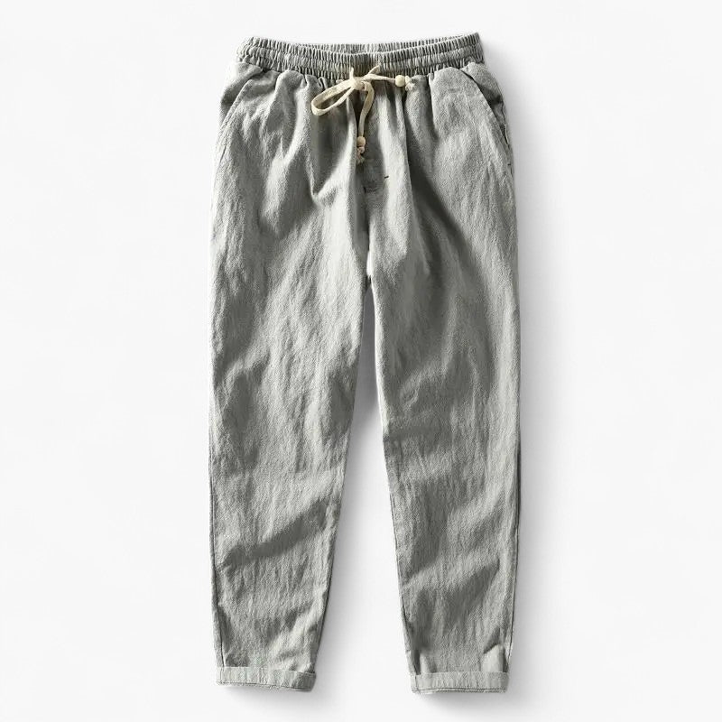 Hein | Linnen broek met relaxte fit