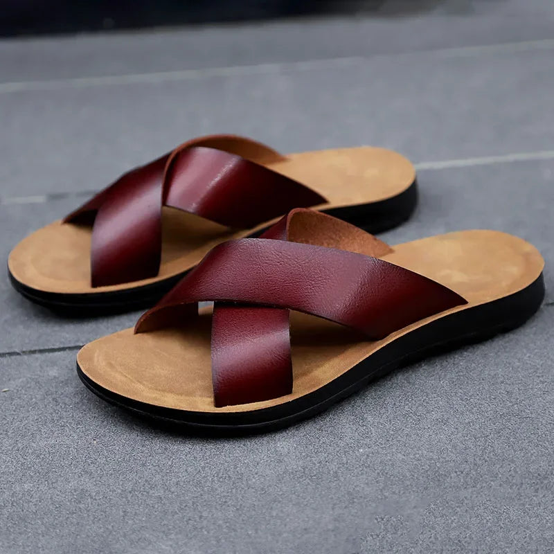 Fien | Elegante leren sandalen