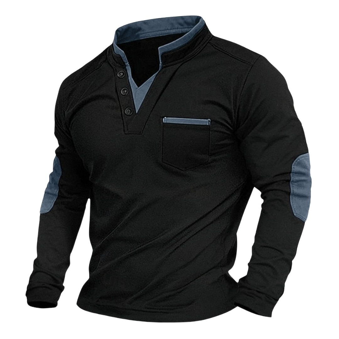 Maurits | Heren V-hals Sweatshirt