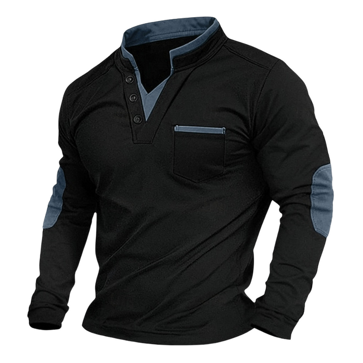 Maurits | Heren V-hals Sweatshirt
