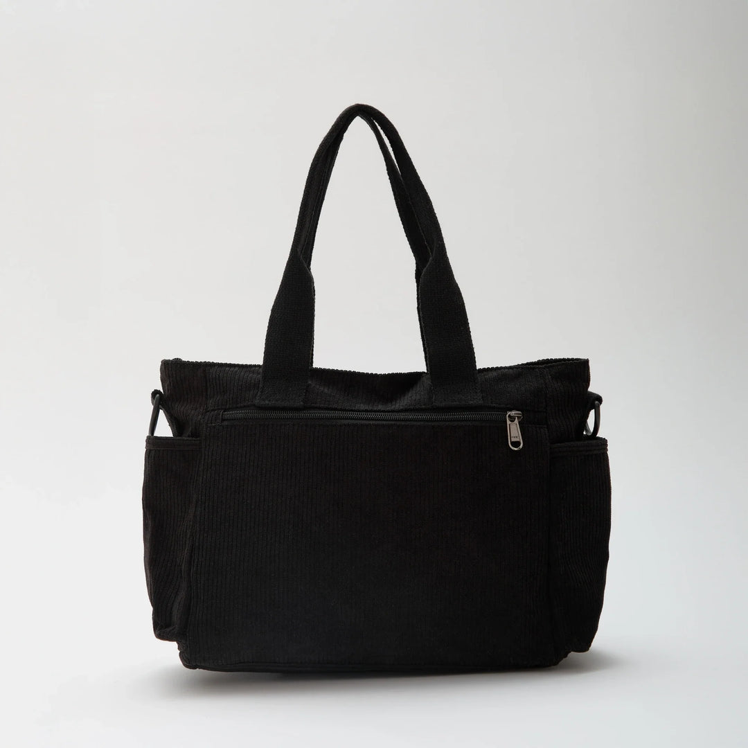 Mare | Ruime ribfluwelen tas
