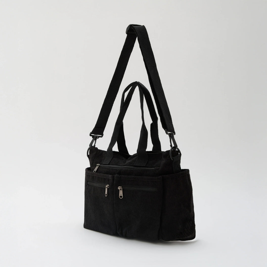 Mare | Ruime ribfluwelen tas