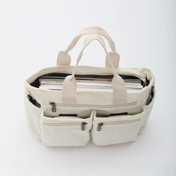 Mare | Ruime ribfluwelen tas