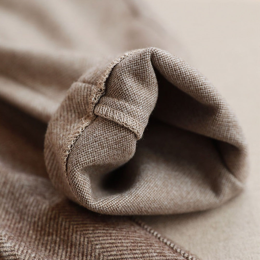 Koen | Wollen pantalon met verfijnde snit