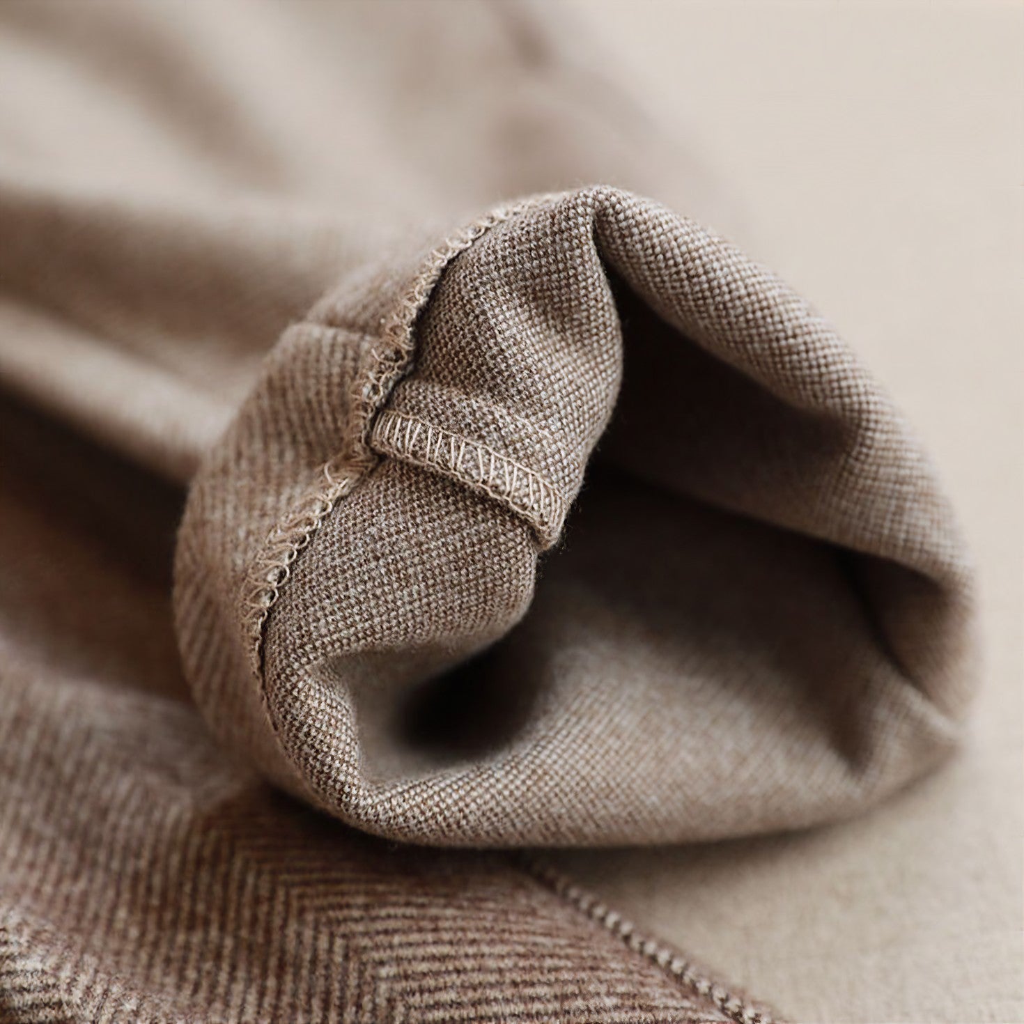 Koen | Wollen pantalon met verfijnde snit