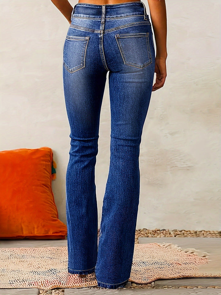 Neeltje | Flared jeans met hoge taille